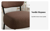 3 Pieces Contemporaryell Spine Chair and Table Set Comfortable Seat Paddings Indoor Furnicontemporarying Soft Upholstery