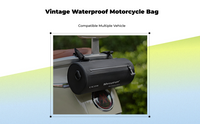 Waterproof handlebar bag for bikes