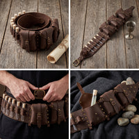 Steampunk Medieval Retro Belt with Pouch for Cosplay Knight Costume Accessory