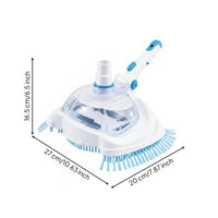 Manual Pool Vacuum Head Easy to Install Pool Vacuum Brush Head