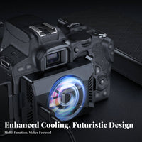 Easy Installation Semiconductor Camera Cooler Low Noise Operation Semiconductor Camera Cooler Lightweight for Footage Graphers