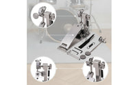 Kick Drum Pedal with Beater Head Bass Drum Pedal with Beater for Drummers