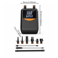 Portable Air Air Pump Inflate and Deflate Digital Electric Air Pump for Beach