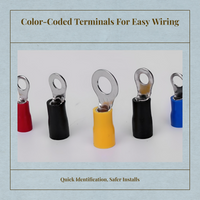 Copper RV O-ring crimp terminal