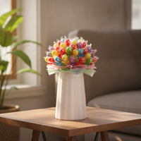 Tapered Sucker Bouquet Base Fluted Sucker Bouquet Stand Reusable Cake Pops Stand Lightweight for Teachers, Party Decorations, Children's Parties