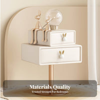 NimbusShaped Nightstand Cute Design Bedside Table Creative Look for Living Room