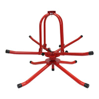 Wire Rope Pay-off Rack Dispenser Elevator Rope Dispenser Pay-off Stand Metal Adjustable Folding Structure Suitable for Elevator Installers Job Installation