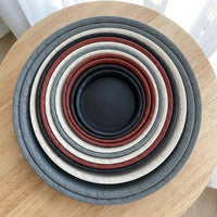 Plant Trays and Drip Tray 200 Pack, Resin Plant Saucers for Outdoor Garden, Simple Style Pot Saucer for Balcony Floor Standing Flower Displays