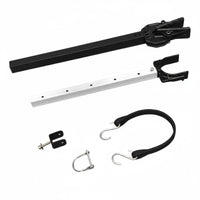 Adjustable Boat Transom Saver Heavy-Duty Shock Absorbing Transom Saver Resistant Outboard Motor Support Bar for Trailering