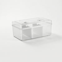 Clear Medicine Storage Box with First Aid Box Medicine Organizer Handled Medical Supply Container Portable PP Plastic Material Suitable for Family Home Office Travel