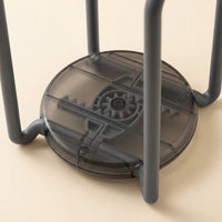 Dish Rack and Sink Drainer with Draining Board Plate Organizer for Kitchen Counter, Space Saving Dish Drainer Unit