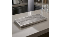 Stainless Steel Drop Tray Raised Edges Hygienic