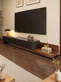 Retractable TV Cabinet Modern Simple 2026 New Floor Cabinet for Small Apartments Chinese Style Living Room