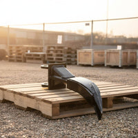 Excavator Ripper Coated Finish Construction Equipment Black Metal