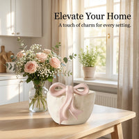Cute Bow Ceramic Bowl, 360ml