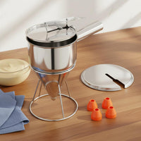 Takoyaki Batter Dispenser Easy Control Pancake Batter Funnel with Stand
