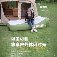 充气沙发户外野营音乐节快速懒人充气沙发户外充气床旅行便携式