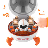 仿真宇航员太空飞船玩具宇宙飞船人仔飞天火箭灯光音乐科教玩具