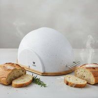 Stainless Steel Bread Box preservedKeeping Hinged Lid Bread Container Easy To