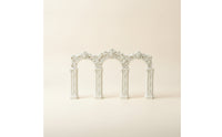 Miniature Arch Baroque Miniature Backdrop with Columns Carved Arch Backdrop for Photo Backdrops