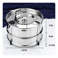 Steamer Pot with Lids Multi-Tier Cookware Long-Lasting for Dumpling Lovers