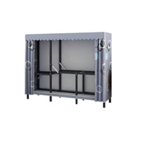 Portable Textile Closet InstallationNo-Tools Portable Textile Wardrobe Easy Assembly No-Tools-Requiredstanding for Students