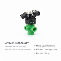 Pressure Spray Nozzle Dry, Core Nozzle Humidification Cooling, Stainless Steel Spray Nozzle for Indu - Image 4