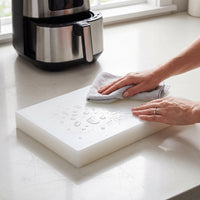 Zhengbang Silicone Rubber Pads - Shock Absorbing, Anti-Slip, High Temperature Resistant, Thick White Gasket Blocks