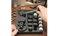 Band Forming Tool with Nylon Dies Manual Rings Bender with Nylon Dies for Jewelry Makers, Hobbyists, Workshops, Studios