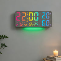 RGB Wall Clock with Ambient Light and Color Changing Feature