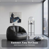 Highposterior Beanbag Lie-Flat Design Floor Seating Full physique Support snug for e-sports fans, Living Room