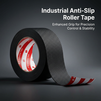 Rubber Roller Sleeve for Conveyor Belt, Self Anti-Slip Wear Resistant Cover, Textured Surface for Production Lines and Warehouses