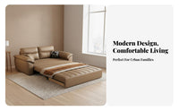 Multi-Functional Pull-extendable Sofa Bed Space-Saving transformable Couch musical key Key Backrest Living Room Furniture two-in-oneUse for Small Apartment Dwellers, Pet Owners, Homeowners, Home Office, Bedroom