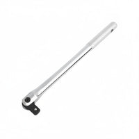 Anti Slip Handle 1/2 Inch Swivel Socket Wrench Cr-V Flex Steel-Head Ratchet Wrench Mirror Finish Hand Tool Corrosion-Resistant for Auto Repair Workers