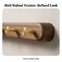 Retractable peg Rack Easy to Install Wall Hanger Space-Saving for Homeowners