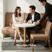 Light Luxury Design Upholstered Booth Sofa Modern design Commercial Furniture High support Support Cafe Seating Ergonomic supportrest for Restaurant Owners, Interior Designers, Homeowners, Coffee Shop, Sales Office, Reception Area, Living Room