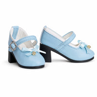 Classic Strap Doll Shoes Miniature BJD Doll Shoes Elegant for Collection Display