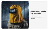 Leather Welding Hood Heat Resistant Flip Up Lens for Workshop
