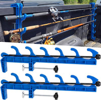 6-Slot Fishing Rod Holder Rack for Car and Boat