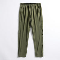 Tracksuit Bottoms Men Ice Silk Nylon for Running and Walking, Joggers with Quick Dry Breathable Material