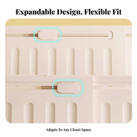 Underwear Organizer Set Space Saving Extendable Compartment Box for households