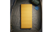 Cushioned Air Mattress with Built-in Pump Waterproof Inflatable Air Bed Portable Inflatable Mattress Electric for Guests