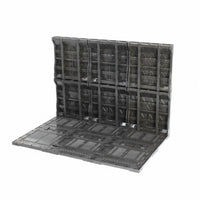 Hangar Scene Board  Corner Scene Board Freestanding Miniature Display Base