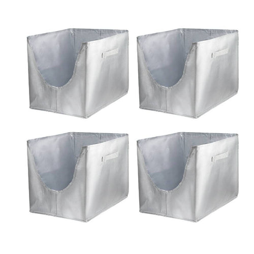 4 Pieces Reusable Litter Box Liner Washable Pet Supply Waterproof for Indoor