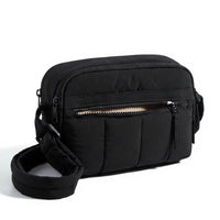Quilted Crossbody Bag Lightweight Padded Shoulder Bag Electronic Blocking Multi-Small Trip Purse for Women, Teens