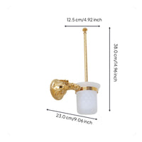 Rustproof gold wall towel rack
