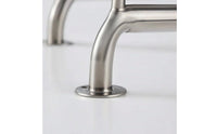 2 Pieces Surface-Mount Swimming Pool Handrail Polished Pool Handrail Heavy-Duty Easy to Install for Spa