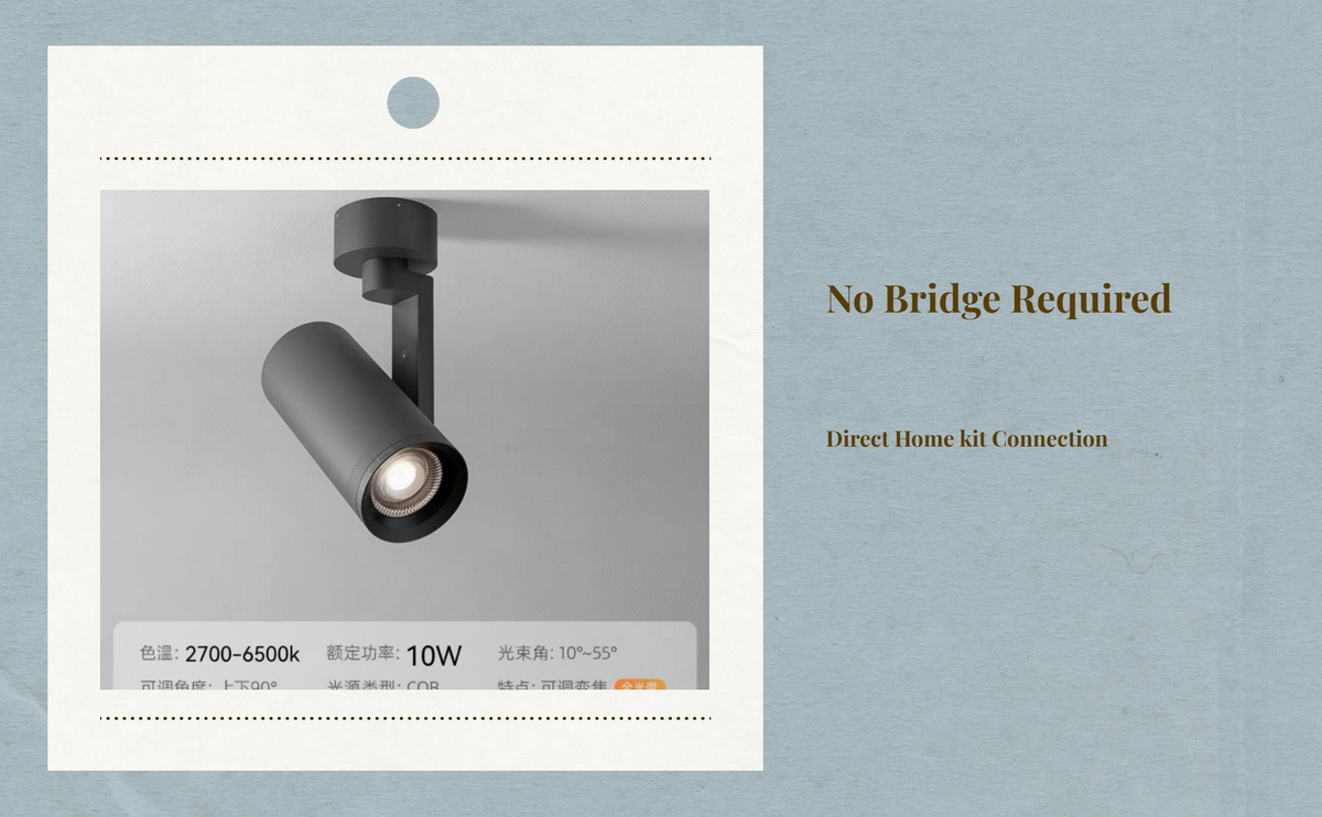 Dimmable LED spotlight for HomeKit