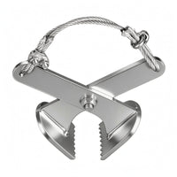 Unwanted Growth Pulling Tool Serrated Clamping Ends Underground Growth Extractor Metal Alloy Clamp-Style Extractor for Orchard