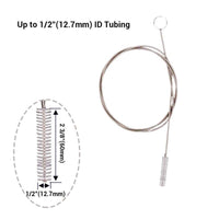 Beer Line Cleaning Brush Reusable Spiral Hose Cleaner for Aquarium, Homebrewers